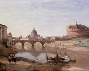 Rome - Castle Sant'Angelo - 让·巴蒂斯特·卡米耶·柯罗